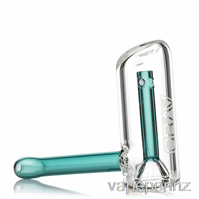 GRAV Mini Hammer Bubbler Lake Green Accent VAPE NZ